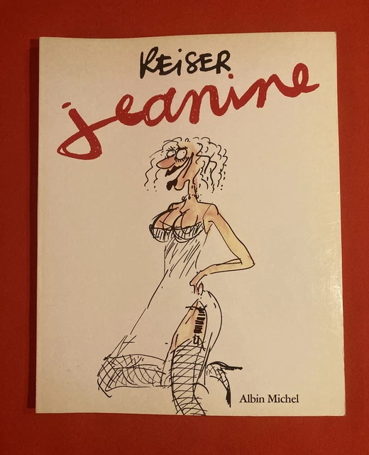 Jeanine Reiser Albin Michel Eo 1987 Good Condition Soft Comic