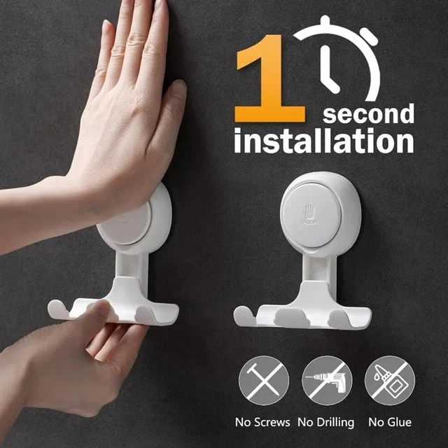 30 ganci a ventosa, piccole ventose in gomma per vetro, forte supporto adesivo per casa, cucina, bagno, organizzazione, decorazione natalizia per finestra (3 misure: 2, 2,5, 3 cm