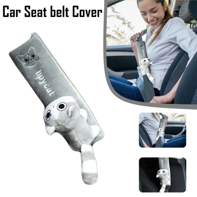 Cat Car Seat Belt Strap Pad Soft Harness Cover Shoulder Safety Shoulder Strap