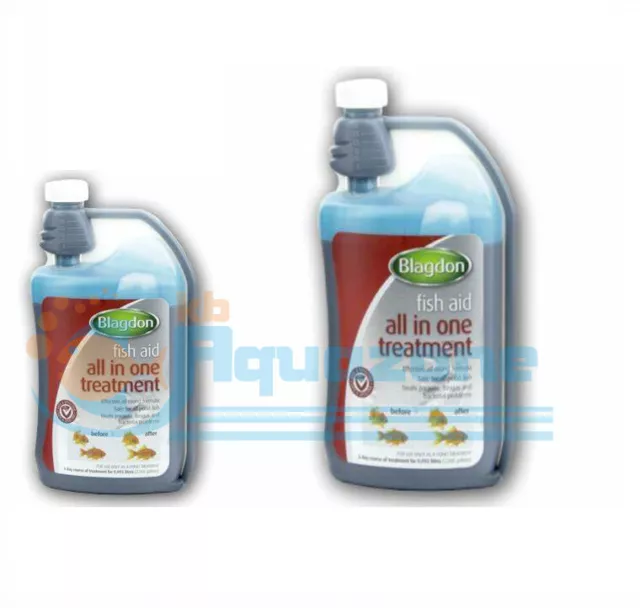 Blagdon Fish Aid All in One Pond Fish Treatment KOI CARP VARIOUS SIZES