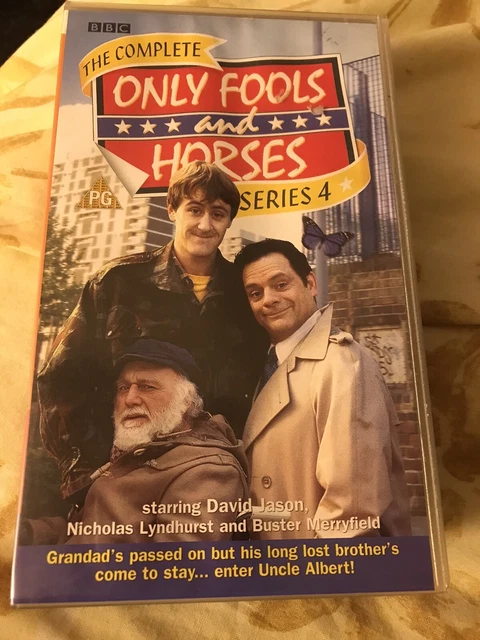 ONLY FOOLS AND Horses - The Complete Series 4 (VHS, 2001) £1.00