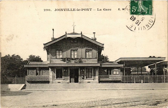CPA AK JOINVILLE-le-PONT La Gare (671955)
