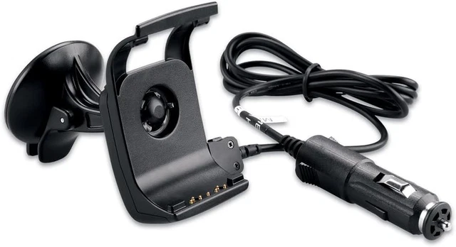 Supporto A Ventosa Per Auto Per GPS Modelli 520, 530, 620, 630, 720, 730, 920, 930 – Diametro 7,1 Cm, Regolazione 360°