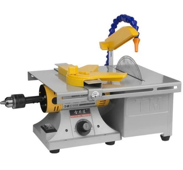 220V Woodworking Electric Grinder Bench Lathe Machine Jade Engraving Tools