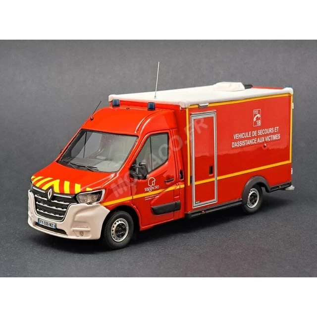 Alerte 0144 représentant un Renault Master 2019 WAS SDIS 47 - Collection