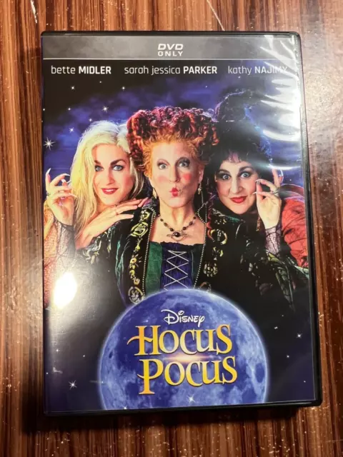 HOCUS POCUS DVD 1993 Movie Bette Midler Sarah Jessica Parker Disney ...