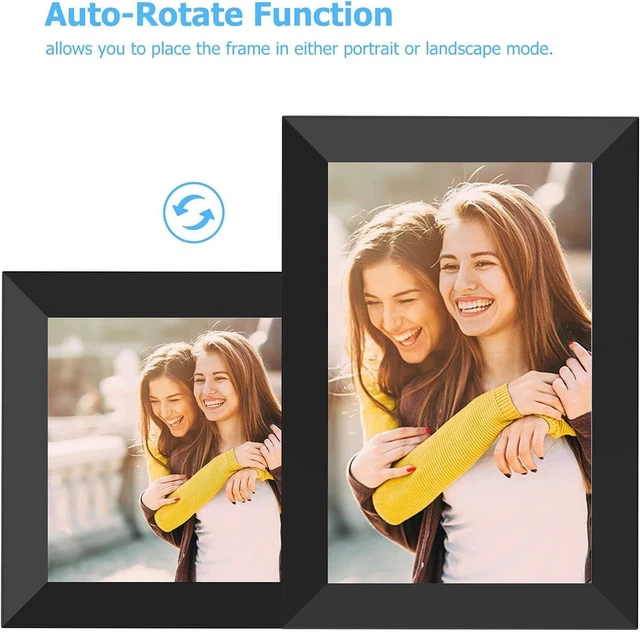 WiFi Digital Picture Frame 10.1 inch HD IPS Touch Screen Photo Frame FOXGEEK