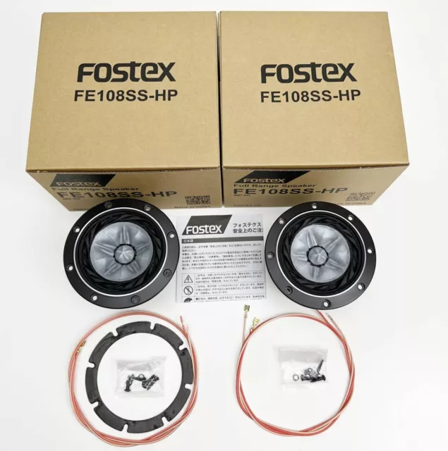Fostex FE108SS-HP Full Range Speaker Units 1 Pair 10cm NEW  From Japan