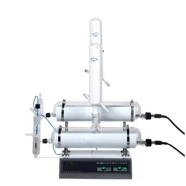 Quartz Automatic Pure Water Distiller Double Distillation Lab Use SZ-93A 220V