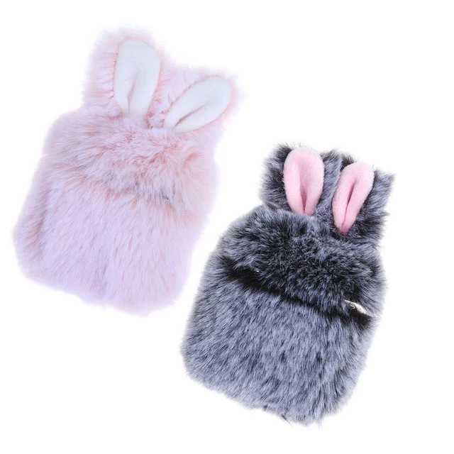Oreilles de lapin Housse de protection Protecteur Peluche For AirPods 1/2