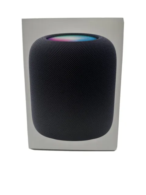 Apple MQJ73LL/A HomePod Smart Speaker Siri Midnight (A2825)