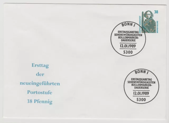 Privatumschlag PU 322-B1-2 mit SSt