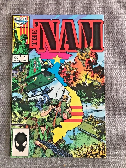 The 'Nam #1  Michael Golden Cover Marvel Comics 1986 NICE!!