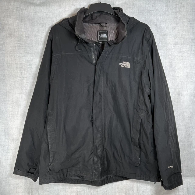 Giacca a vento The North Face taglia XL da uomo nera all'aperto camminata