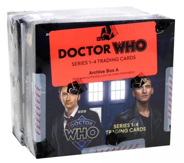 DOCTOR WHO SERIES 14 Trading Cards Archive Box Blowout Cards 1,584.95