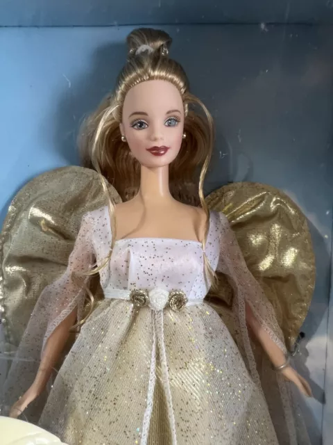Barbie Angelic Inspirations Special Edition Doll Vtg  (1999) gold wings NOS NWB