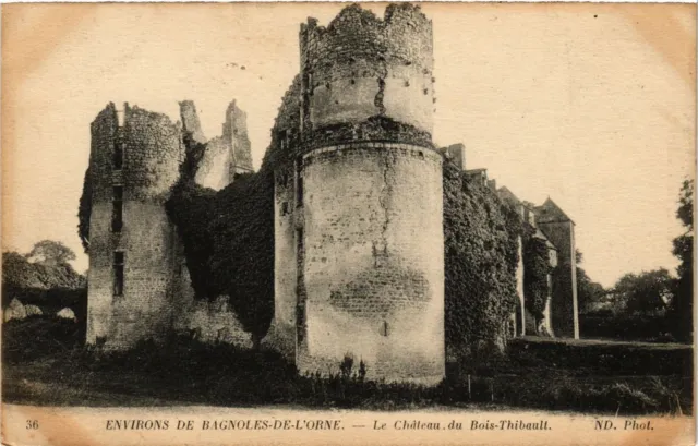 CPA AK Env. de BAGNOLES-de-l'ORNE - Le Chateau du Bois-Thibault (355331)