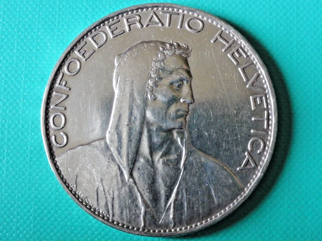 Suisse - 5 Francs 1926 B (Berne) - Tête Berger -  TTB