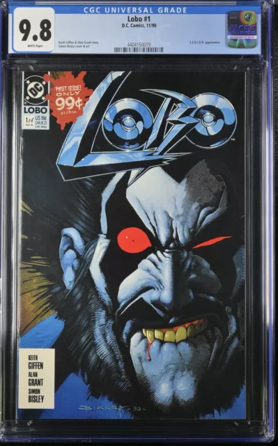 🔑🔥🔥🔥Lobo 1 1990 First Series CGC 9.8 DC Comics The BIZ 150019