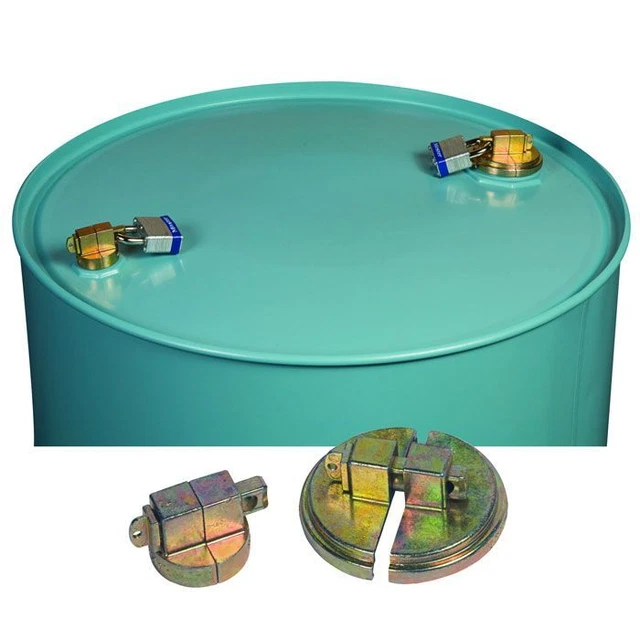 JUSTRITE MFG - Safety Drum Lock Set 08508, Zinc Set Fits 2" & 3/4" Bung