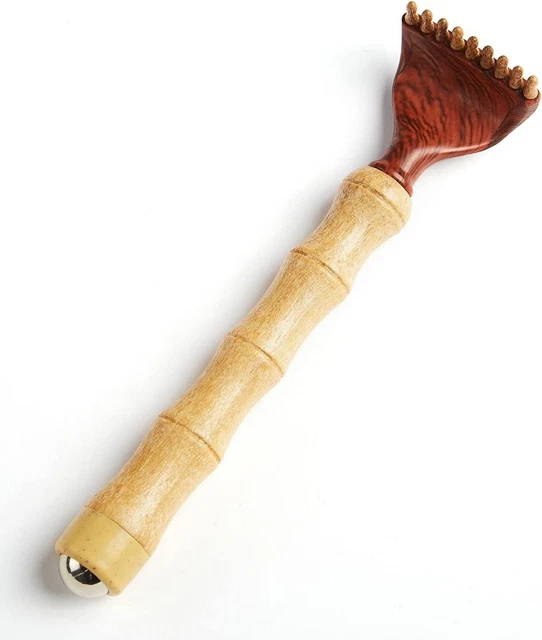 Atncsme Back Scratcher for Man Portable Retractable Bamboo Instant Coffee
