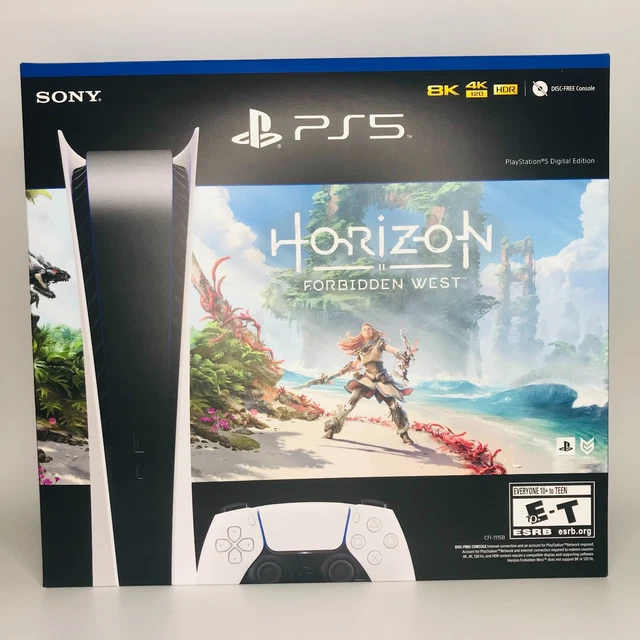SONY PS5 DIGITAL Edition Console Horizon