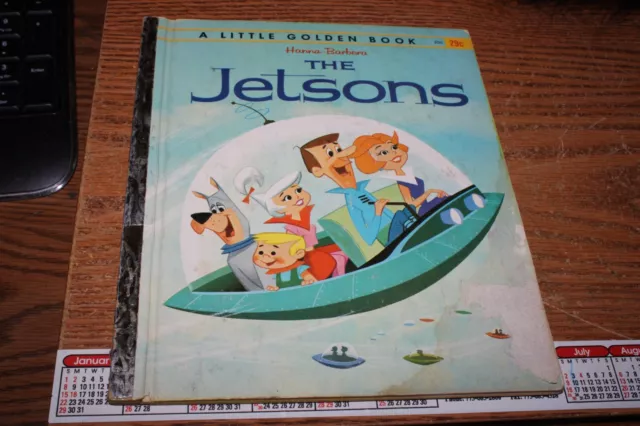 The Jetsons Little Golden Book 1st Edition "A" 1962 Hanna-Barbera