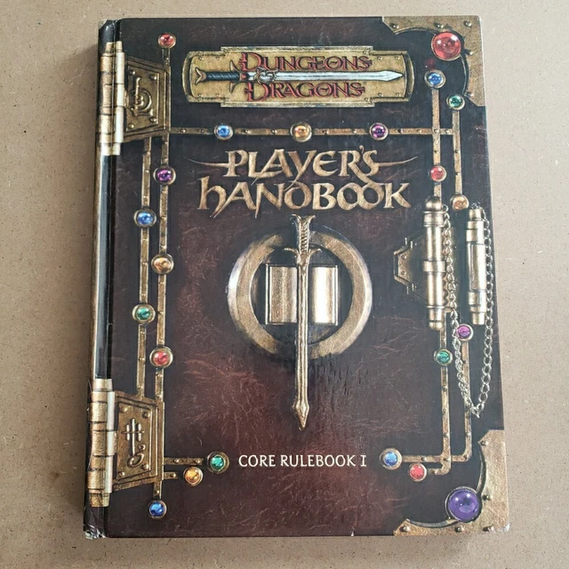 DUNGEONS & DRAGONS Player's Handbook Core Rulebook 1 USED 12.99