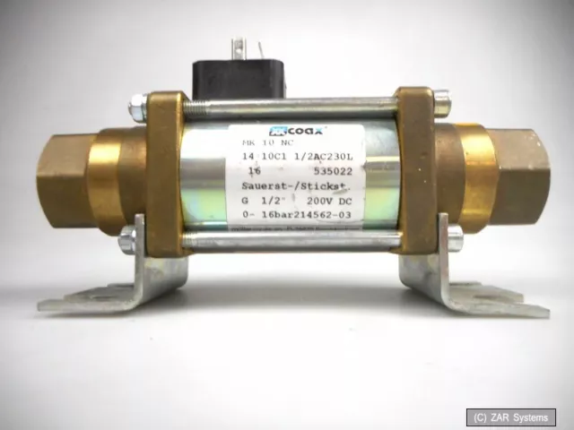 MÜLLER COAX MK 10 NC/MK10NC, 2/2 valvola coassiale a comando diretto, usata