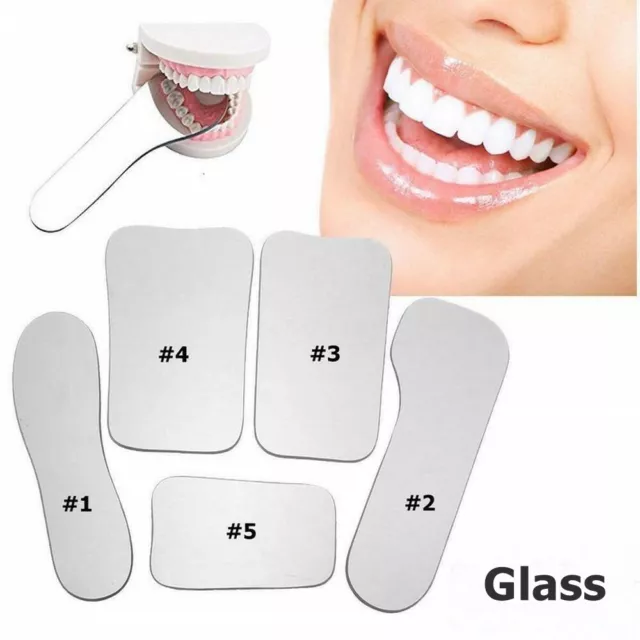 Dental Glass Photo Mouth Mirrors Intraoral Photographic Orthodontic Reflector