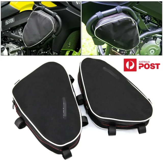 2PCS Waterproof Protective Strap Bags For Suzuki V-Strom DL650 DL1000 Givi Kappa