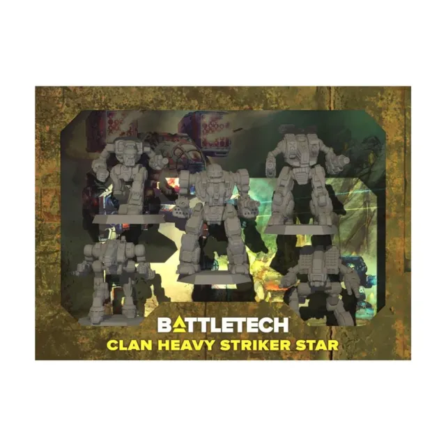 Battletech Clan Heavy Striker Star Englisch Mechs Roboter Kerensky Catalyst Game