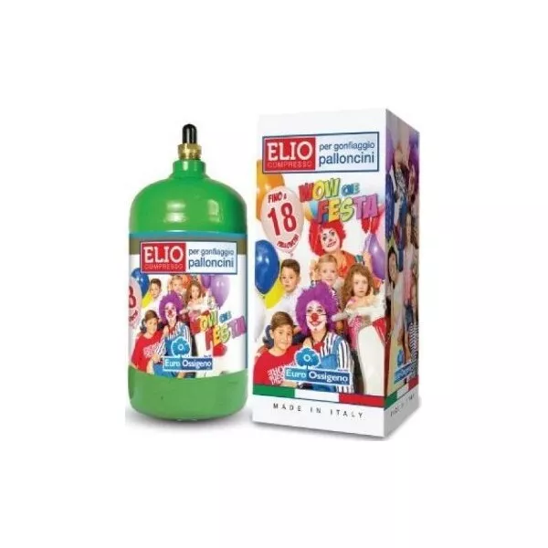 Kit Bombola Gas Elio Compreso Di 18 Palloncini Per Feste Compleanni Party