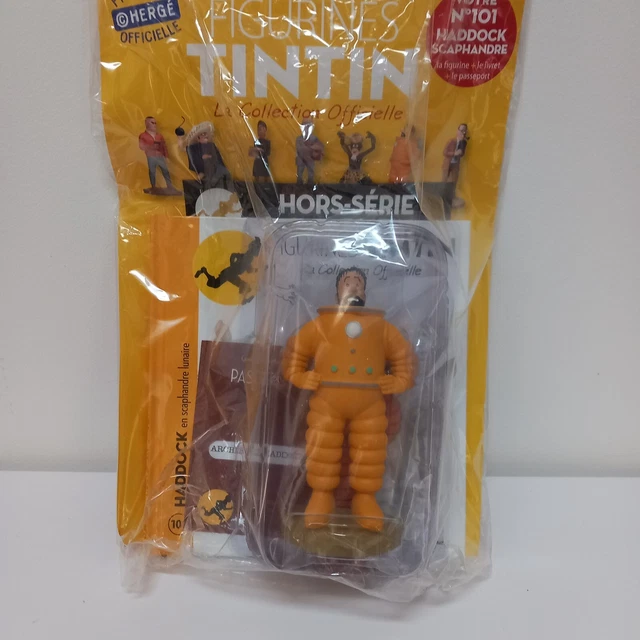 Tintin In A Lunar Spacesuit - Figurines Tintin La Collection Officielle Tintin In A Lunar Spacesuit - Figurines Tintin La Collection Officielle