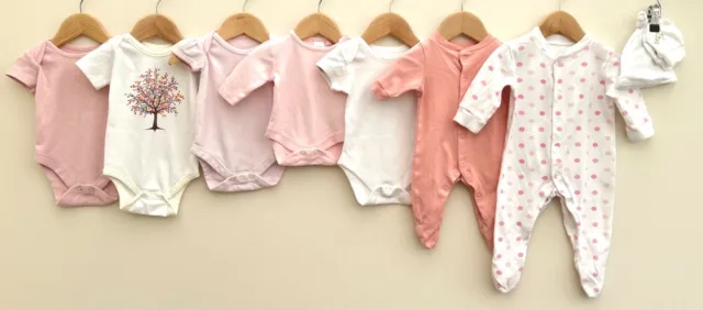 Pacchetto di abbigliamento per bambine età 0-3 mesi prossima cura materna M&S