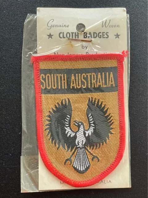 South Australia Cloth Badge Patch Vintage NEW in Package