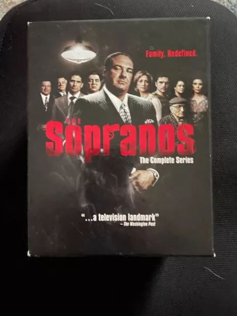 THE SOPRANOS  COMPLETE SERIES SEASONS 1-6 DVD, 2014, 30-DISC SET,BOX SET Used.