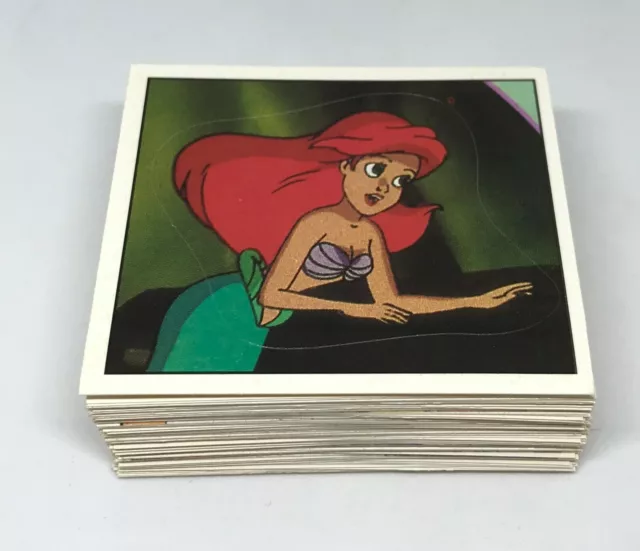 1994 Panini The Little Mermaid choose any 5 stickers from the list