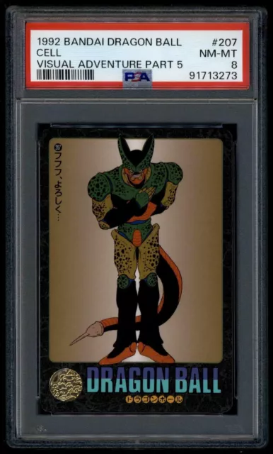 PSA 7 1995 Bandai Visual Adventure Dragon Ball Z Part EX Son