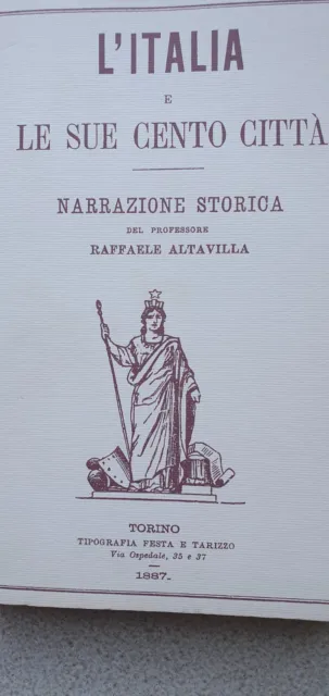 L'Italia e le sue cento città - Raffaele Altavilla - Nuovo