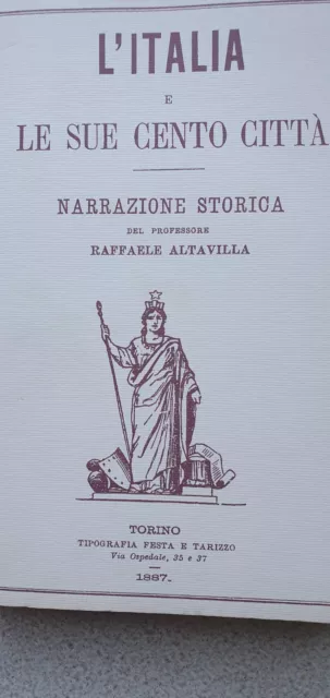 L'Italia e le sue cento città - Raffaele Altavilla - Nuovo