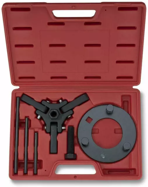 Harmonic Balancer Damper Pulley Puller Removing Repairing Garage Tool Set