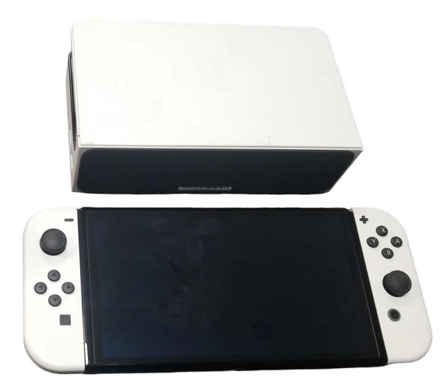 NINTENDO SWITCH OLED Model HEG001 Handheld Console 64GB White £159