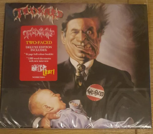 TANKARD 'TWO-FACED' DELUXE EDITION CD *BN&S* THRASH/SLAYER/KREATOR/EXODUS etc ☆