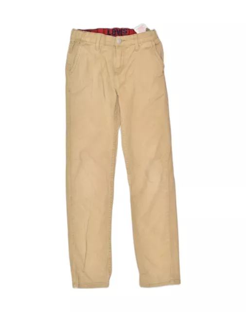 LEVI'S Boys 502 Slim Jeans 11-12 Years W26 L27 Beige Cotton PM18