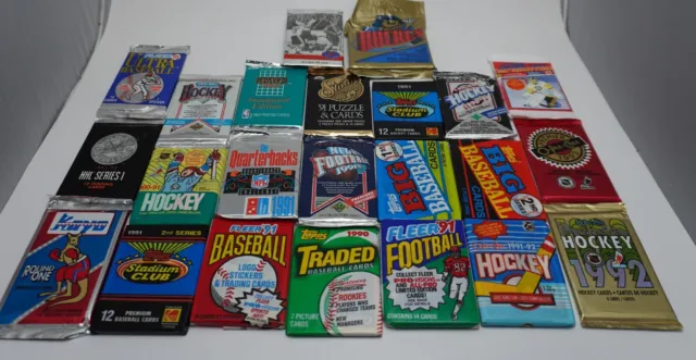 Sealed Sports Cards Packs - Topps/Opc/Fleer/Ud + More - Pick/Choose Your Packs