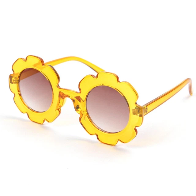 Occhiali da sole festa per ragazze floreali regalo girasole