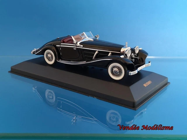 Miniature Voiture Rio 1/43 - Mercedes 1924 Noire - Collection état Bon