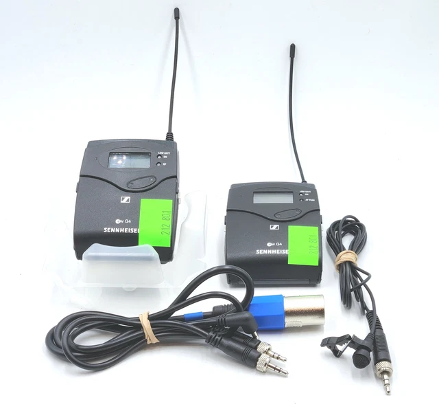 Used Sennheiser ew 112P G4 Camera-Mount Wireless Microphone System with ME 2-II