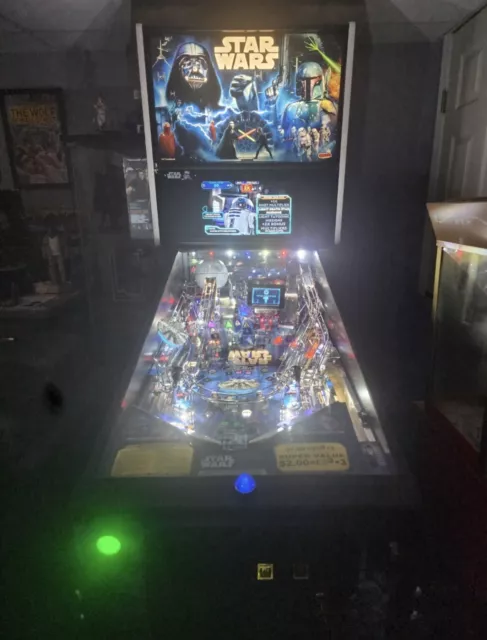 1/8 Scale “Star Wars” Pinball Machine Replica Model, Keepsake, Collectible,  Toy